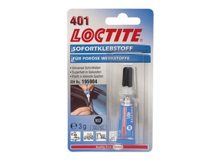 Loctite 401 - 3 g, Adhesivo instantáneo