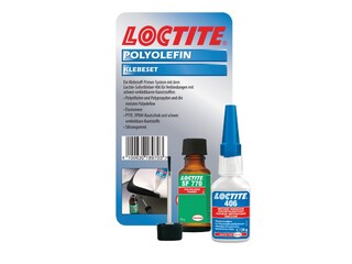 Loctite 406 - 20 g+770 - 10 g conjunto de poliolefinas