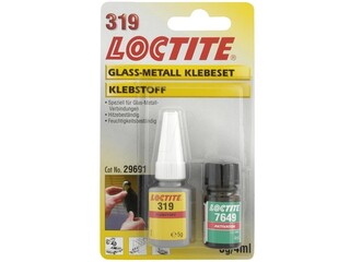 Loctite AA 319/7649 - 5 g/4 ml conjunto de vidrio adhesivo - metal