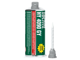 Loctite HY 4090 GY CR50G - 50 g adhesivo universal híbrido, opaco, gris