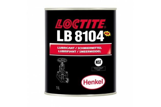 Loctite LB 8104 - 1l, grasa alimentaria para piezas de plástico