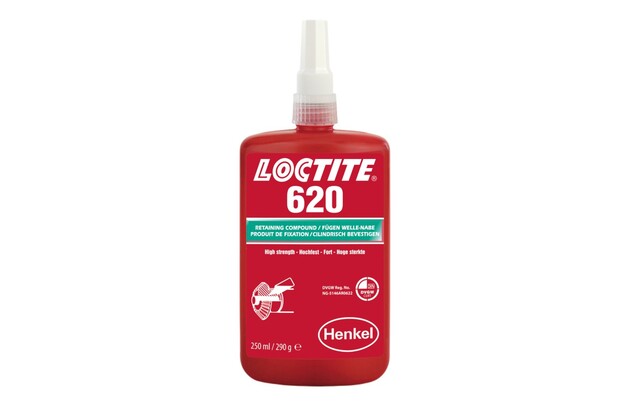 Loctite 620 - 250 ml Compuesto retenedor de alta resistencia térmica