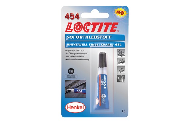 Loctite  454 - 3 g, Adhesivo instantáneo